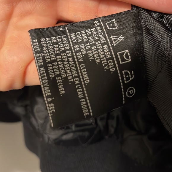 Mens Harley Davidson Motorcycle Jacket - Bomber Style - Black - Medium - Picture 6 of 9